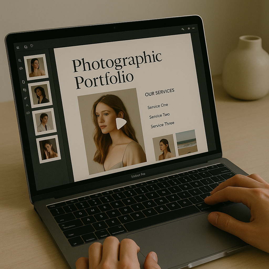 Interactive PDF & Motion Portfolio
